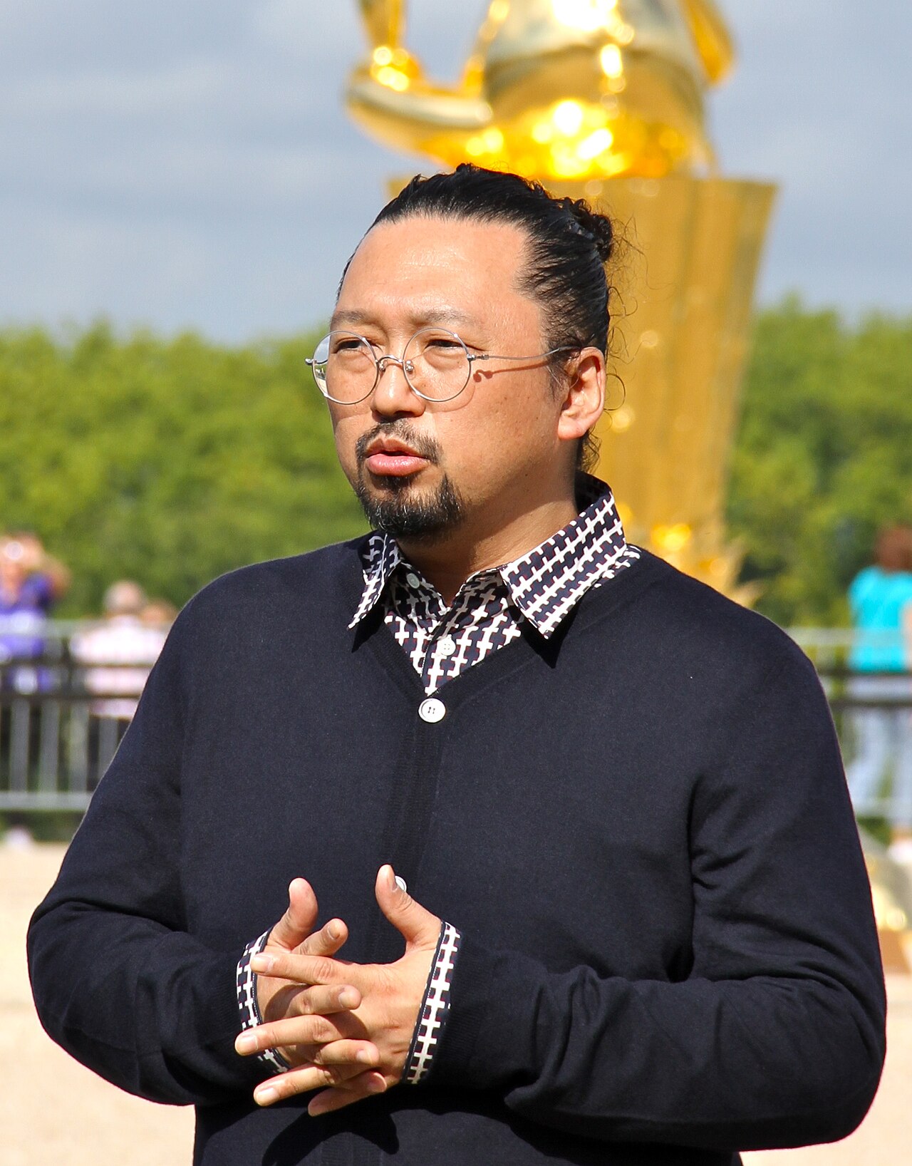 Takashi Murakami at the Palace of Versailles, 2010
